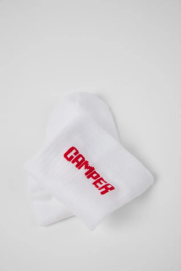 Socks Men Camper Socks White Organic Cotton Socks Socks Men Camper Socks White Organic Cotton Socks