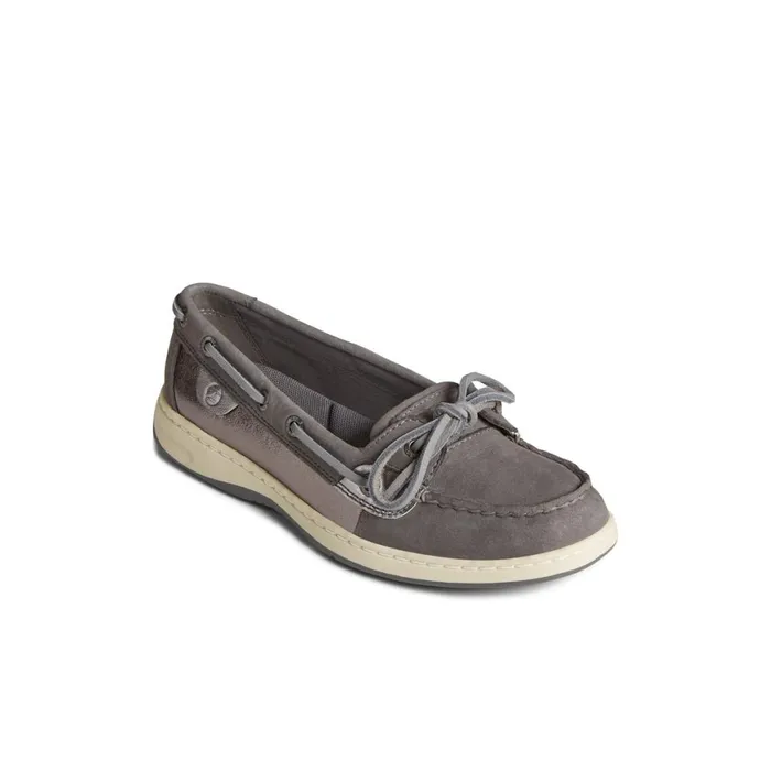 Sperry Angelfish Boat Shoe Dark Grey Women Boat Shoes