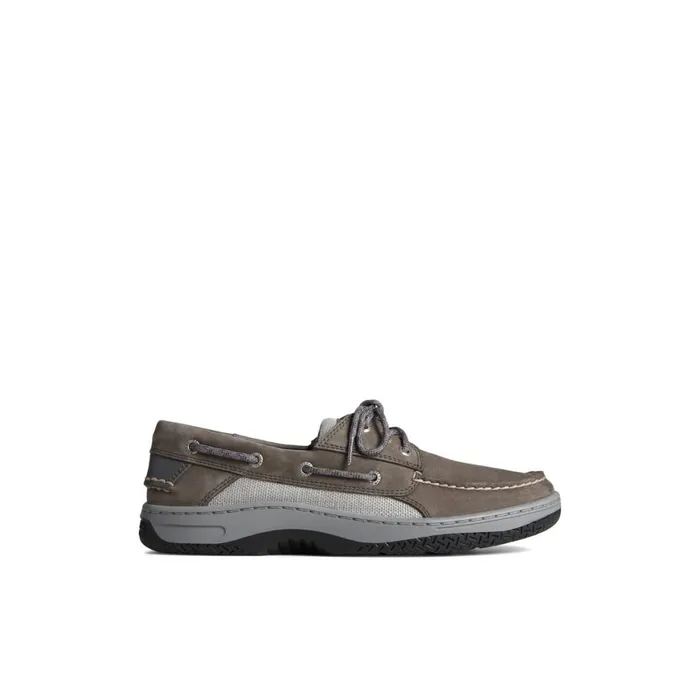 Sperry Billfish 3Eye Nautical Boat Shoe Grey Men Boat Shoes