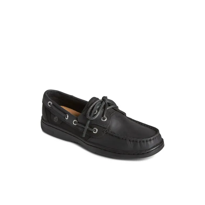 Sperry Bluefish 2Eye Boat Shoe Black Women Boat Shoes