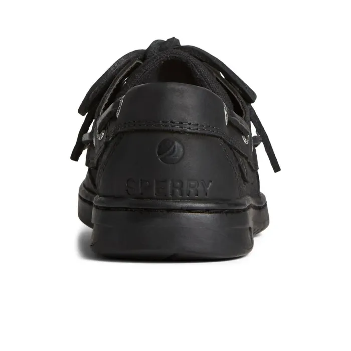 Sperry Bluefish 2Eye Boat Shoe Black Women Boat Shoes