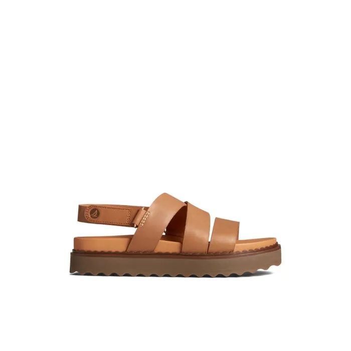 Sperry Cami Flatform Sandal Medium Beige Women Sandals
