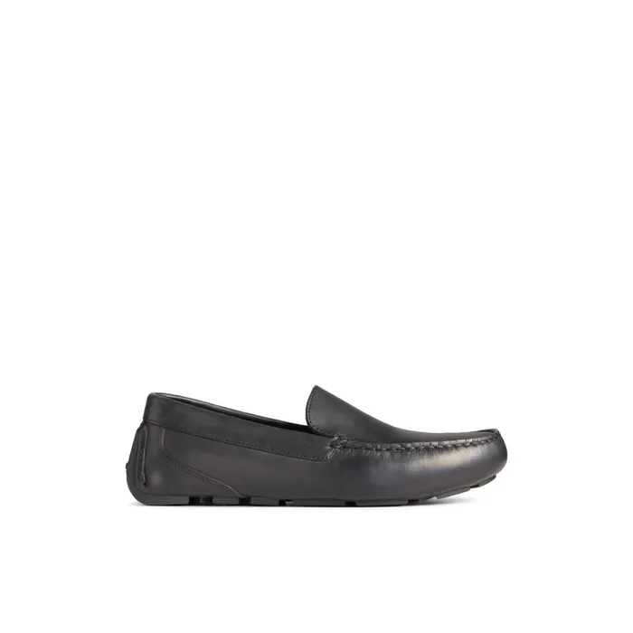 Sperry Davenport Venetian Driver Black Men Loafers and Oxfords