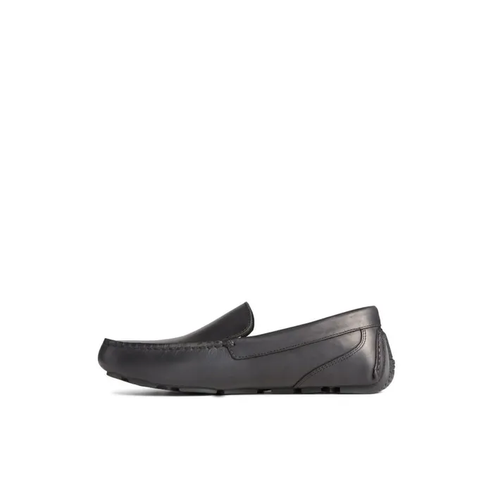 Sperry Davenport Venetian Driver Black Men Loafers and Oxfords
