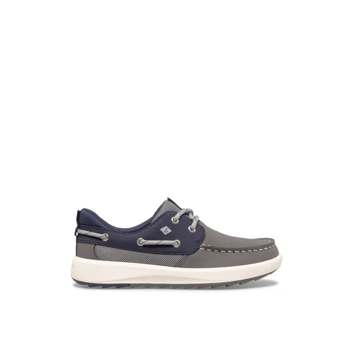 Sperry Fairwater PLUSHWAVE Boat Shoe Grey Kids Sneakers