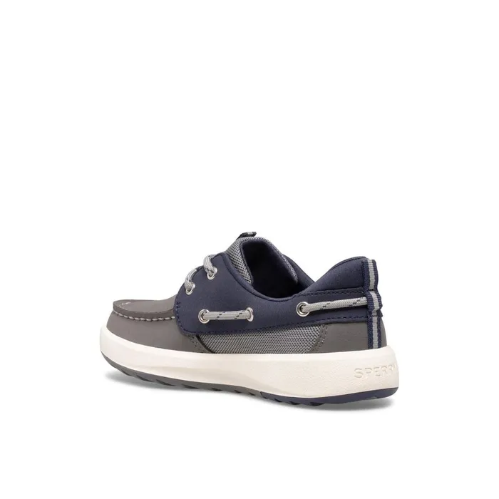 Sperry Fairwater PLUSHWAVE Boat Shoe Grey Kids Sneakers