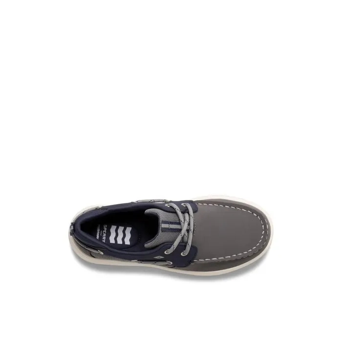 Sperry Fairwater PLUSHWAVE Boat Shoe Grey Kids Sneakers