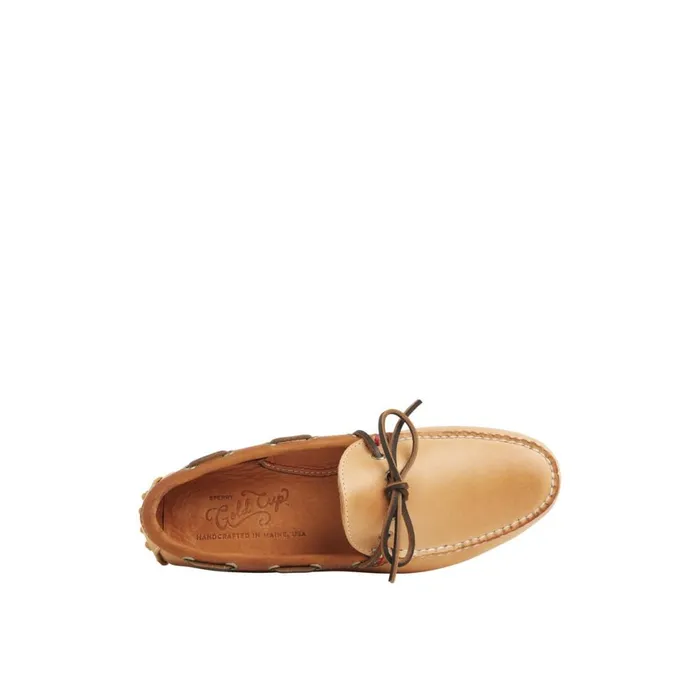 Sperry Gold Cup Handcrafted In Maine 1Eye Driver Medium Beige Men Boat Shoes