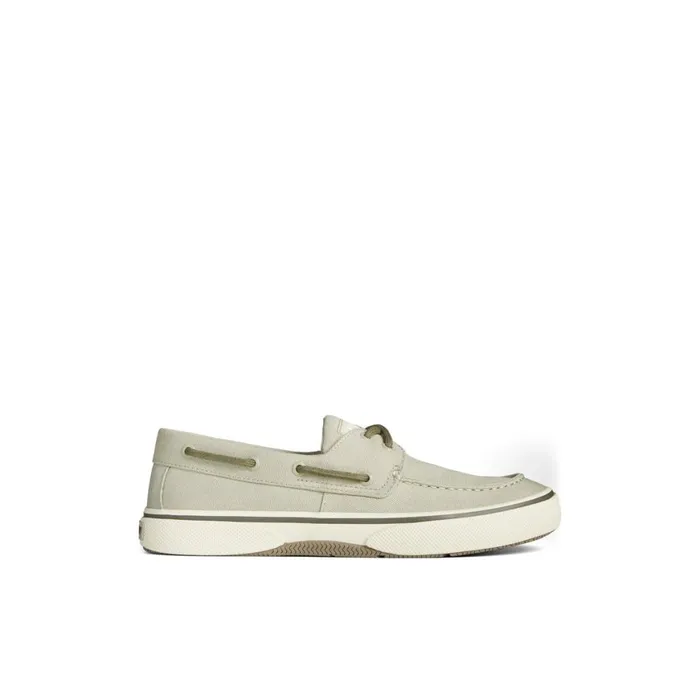 Sperry Halyard 2Eye Boat Shoe Bone Men Sneakers