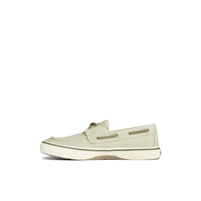 Sperry Halyard 2Eye Boat Shoe Bone Men Sneakers