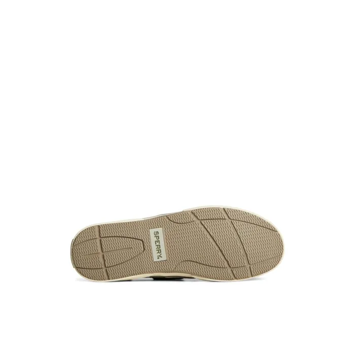 Sperry Halyard 2Eye Boat Shoe Bone Men Sneakers