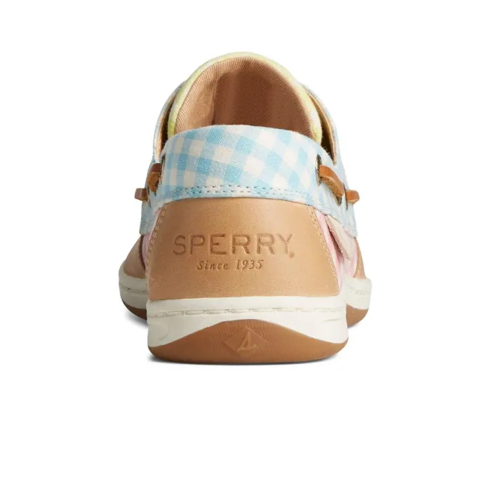 Sperry Koifish Gingham Boat Shoe Brown Primary 8211 Multi Women Boat Shoes