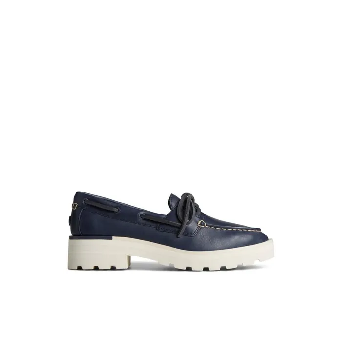 Sperry Lug Boat Shoe Navy Women Boat Shoes