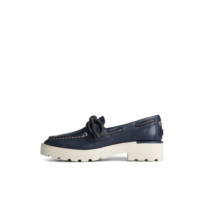 Sperry Lug Boat Shoe Navy Women Boat Shoes