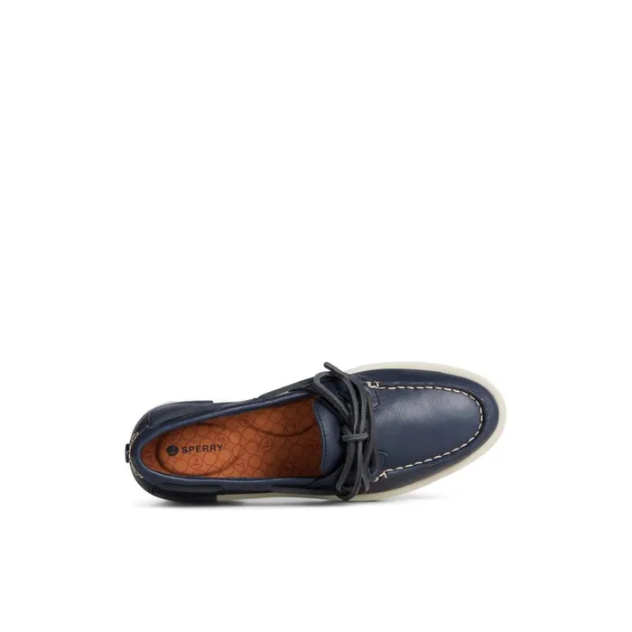 Sperry Lug Boat Shoe Navy Women Boat Shoes