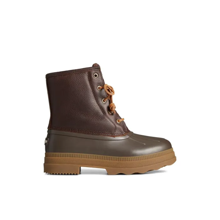 Sperry Saltwater 20 Duck Boot Dark Brown Women Boots