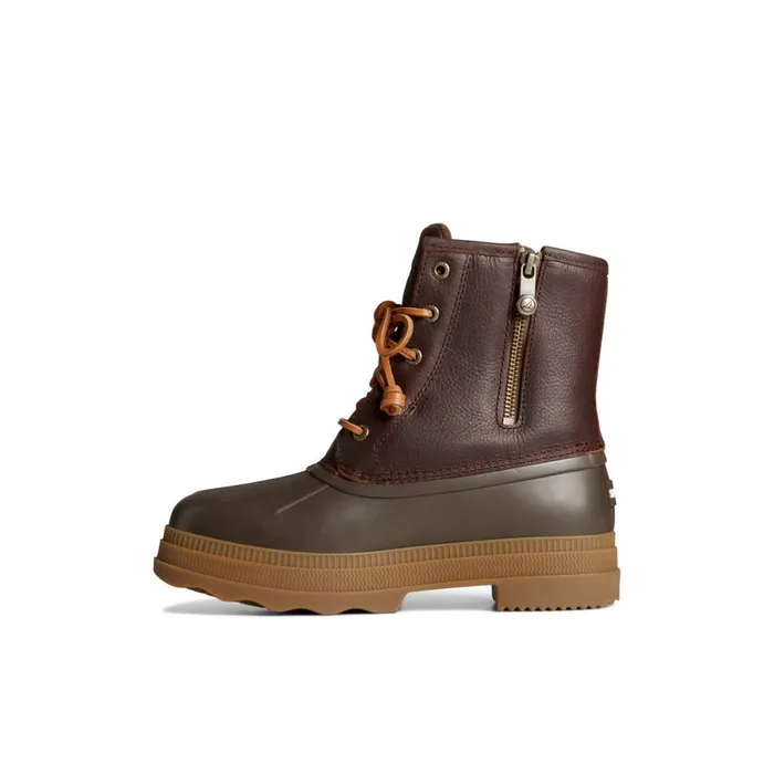 Sperry Saltwater 20 Duck Boot Dark Brown Women Boots