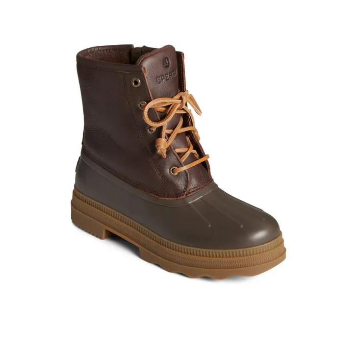 Sperry Saltwater 20 Duck Boot Dark Brown Women Boots