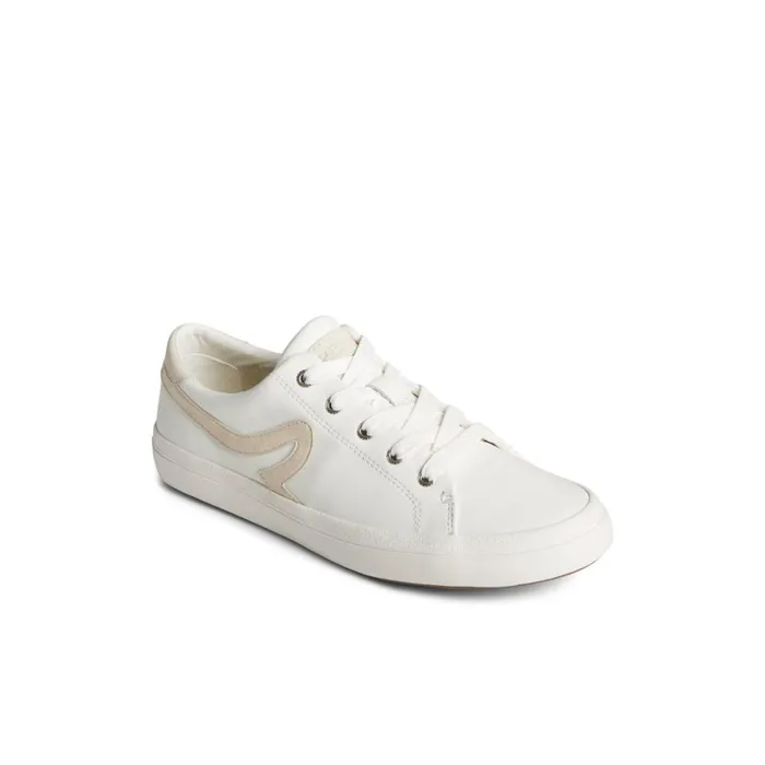 Sperry Sandy Leather Sneaker White Women Sneakers