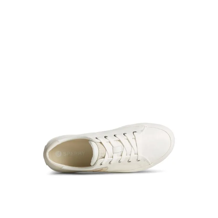 Sperry Sandy Leather Sneaker White Women Sneakers