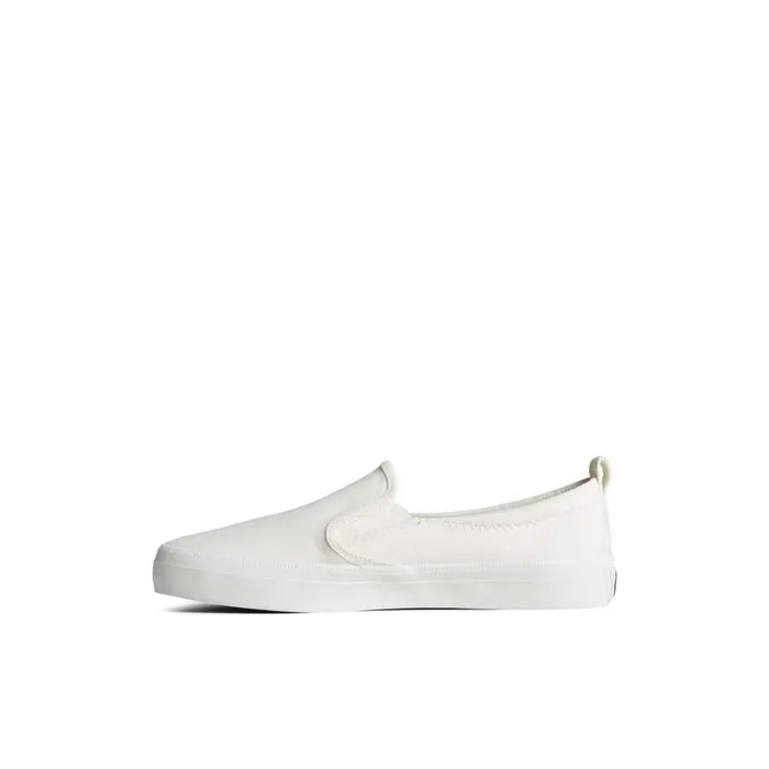 Sperry SeaCycled Crest Twin Gore Canvas Sneaker White Women Sneakers