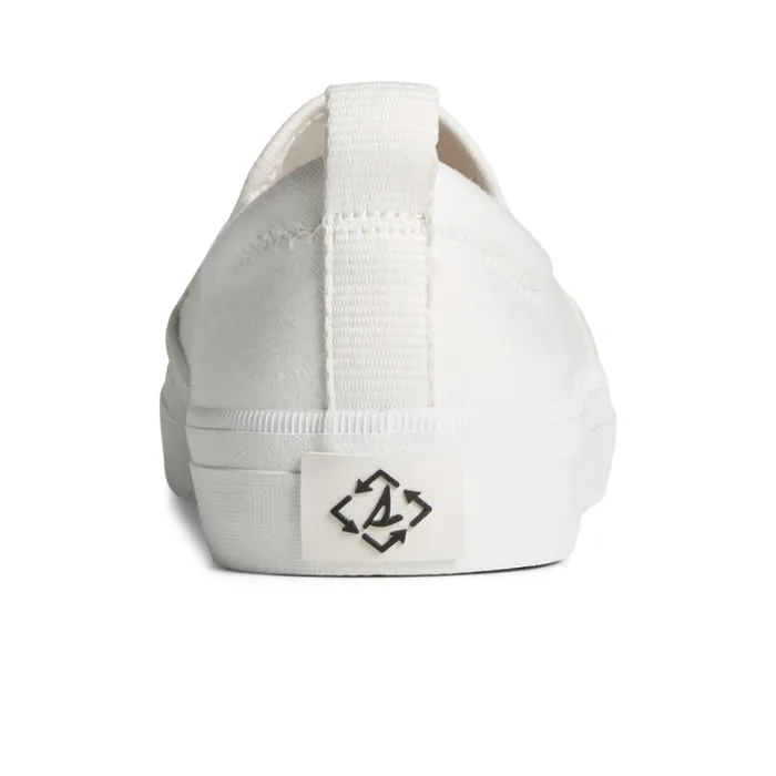 Sperry SeaCycled Crest Twin Gore Canvas Sneaker White Women Sneakers
