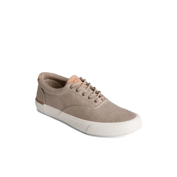 Sperry SeaCycled Striper II CVO Baja Sneaker Medium Beige Men Sneakers