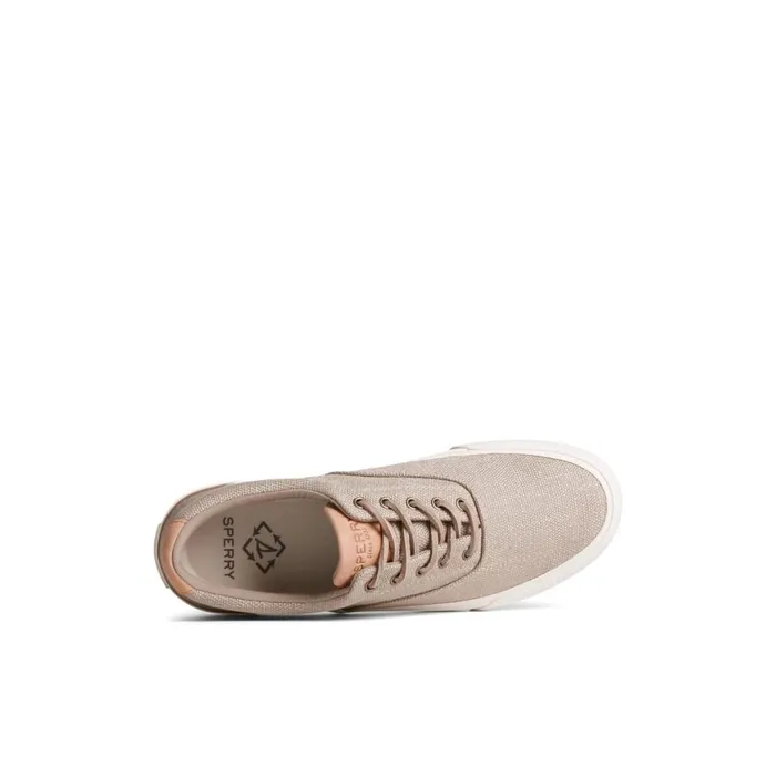 Sperry SeaCycled Striper II CVO Baja Sneaker Medium Beige Men Sneakers