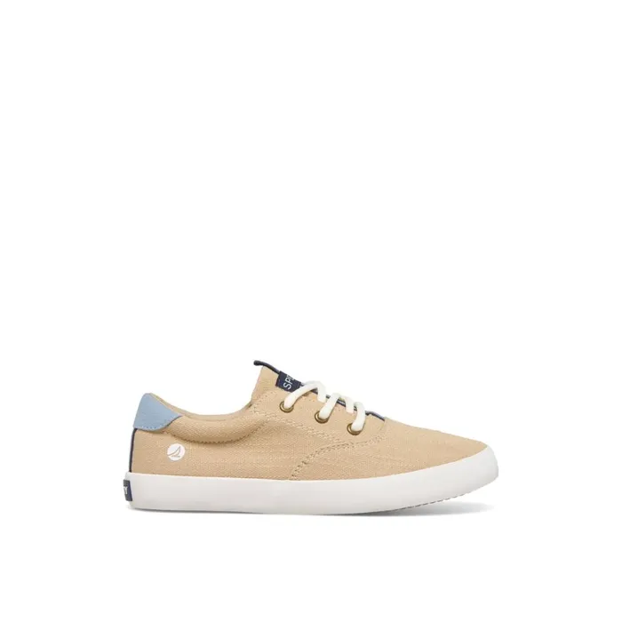 Sperry Spinnaker Washable Sneaker Khaki Kids Sneakers