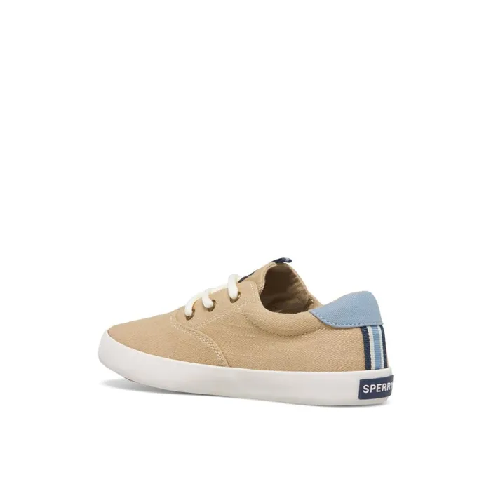 Sperry Spinnaker Washable Sneaker Khaki Kids Sneakers