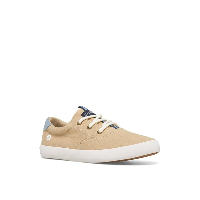 Sperry Spinnaker Washable Sneaker Khaki Kids Sneakers