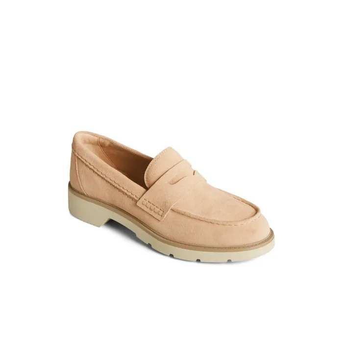 Sperry Wells Loafer Bone Women Oxfords and Loafers