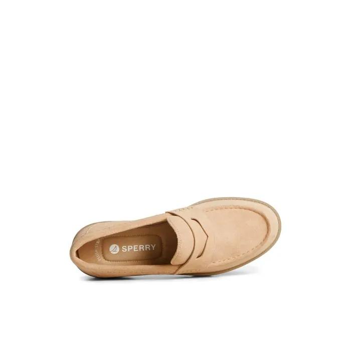 Sperry Wells Loafer Bone Women Oxfords and Loafers