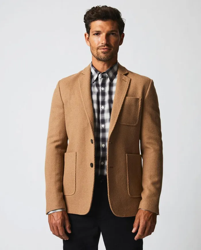 Suiting Men Billy Reid Camel Hair Archie Jacket Camel