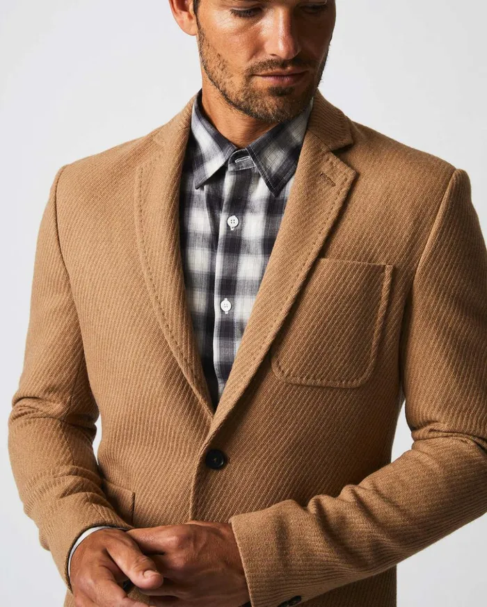 Suiting Men Billy Reid Camel Hair Archie Jacket Camel