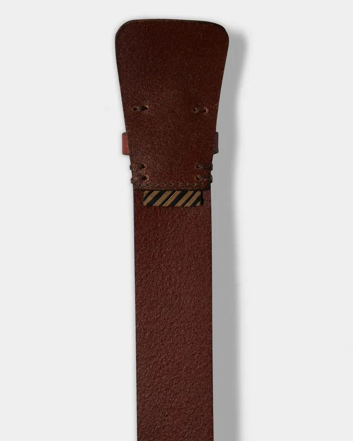 Suiting Men Billy Reid Uniform Leather Belt Cognac