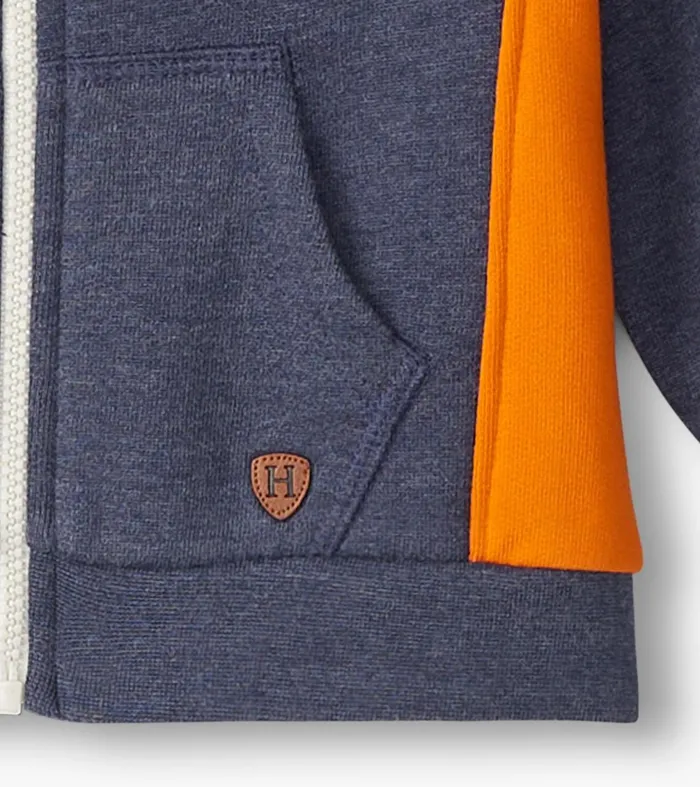 Sweaters Baby and Toddler Hatley Baby and Toddler Boys Oriole Stripe ZipUp Hoodie