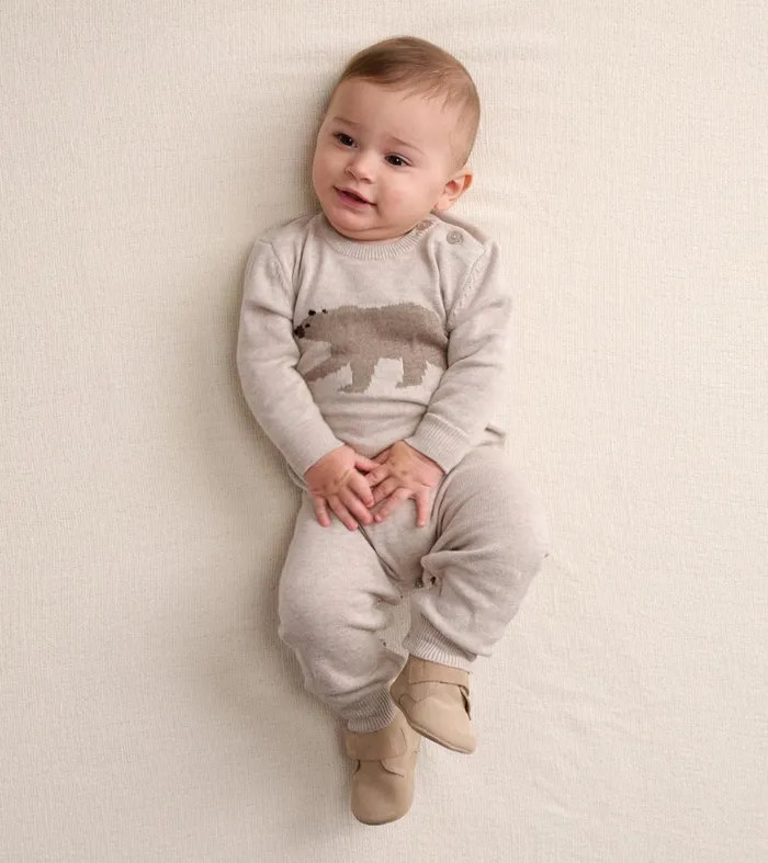Sweaters Baby and Toddler Hatley Baby Bear Cub Sweater Onesie
