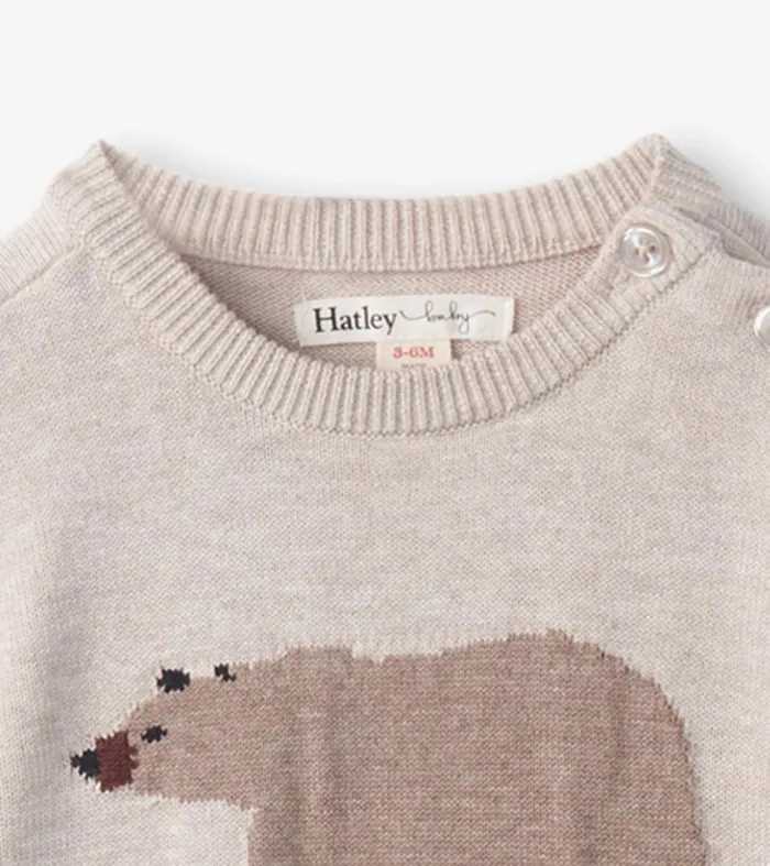 Sweaters Baby and Toddler Hatley Baby Bear Cub Sweater Onesie
