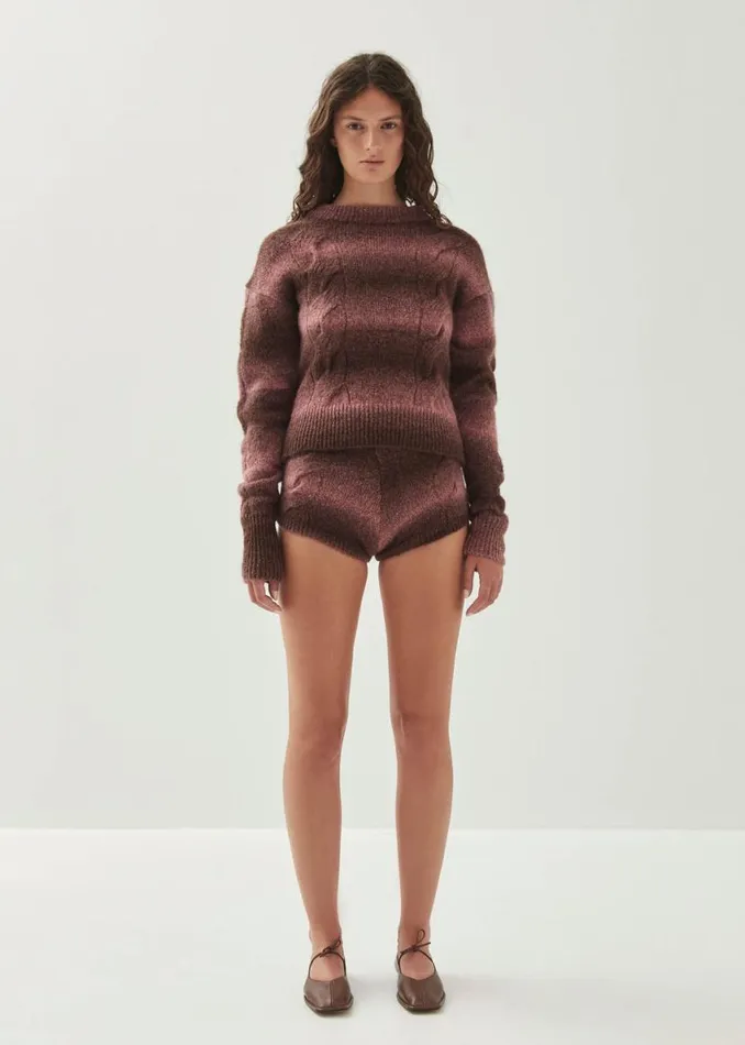 Sweaters Cardigans Women ALOHAS Aspen Pink Sweater