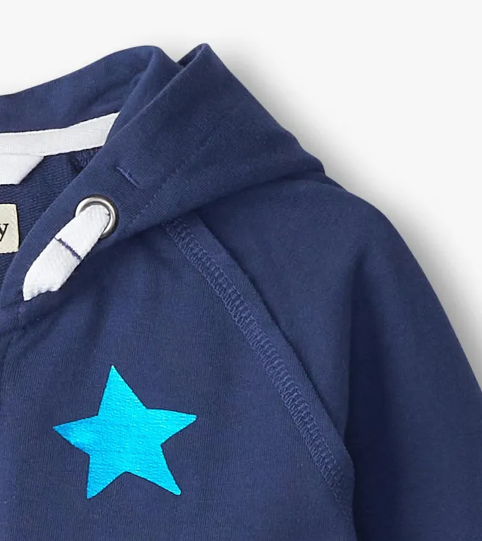 Sweaters Girls Hatley Girls Star Girl ZipUp Hoodie