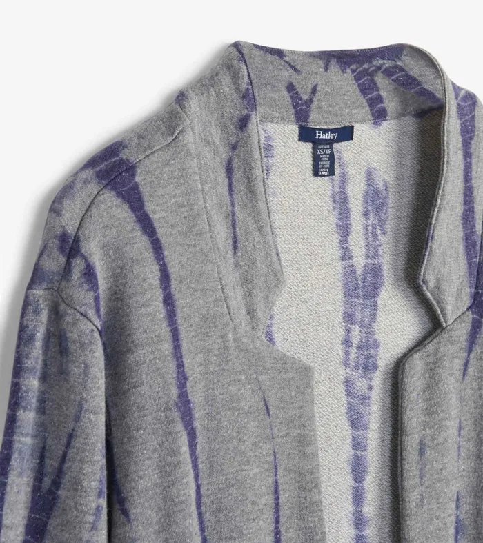 Sweaters Women Hatley Ami Cardigan 8211 Storm Tie Dye