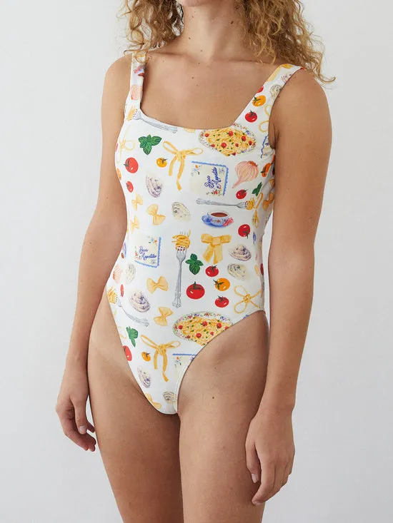 Swim Lisa Says Gah Women Lisbon One Piece Buon Appetito Ivory Swim Lisa Says Gah Women Lisbon One Piece Buon Appetito Ivory