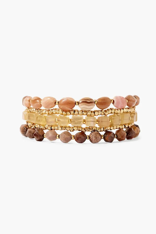 Taos Wrap Bracelet Pink Mix Women Chan Luu Bracelets