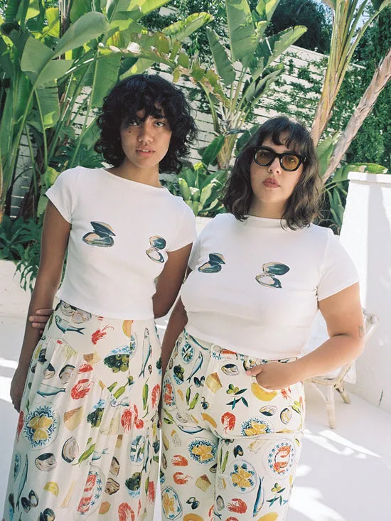 Tops Alex Tee Clams Lisa Says Gah Women