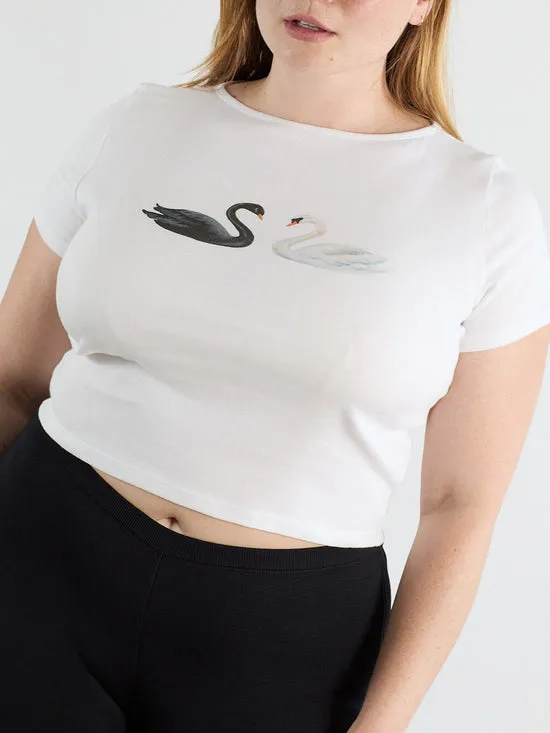 Tops Alex Tee Swans Lisa Says Gah Women