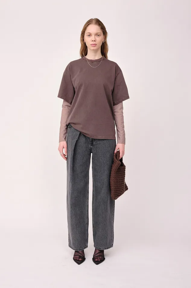 Tops and Tshirts LA Upside Down 8211 Java Wonhundred Women