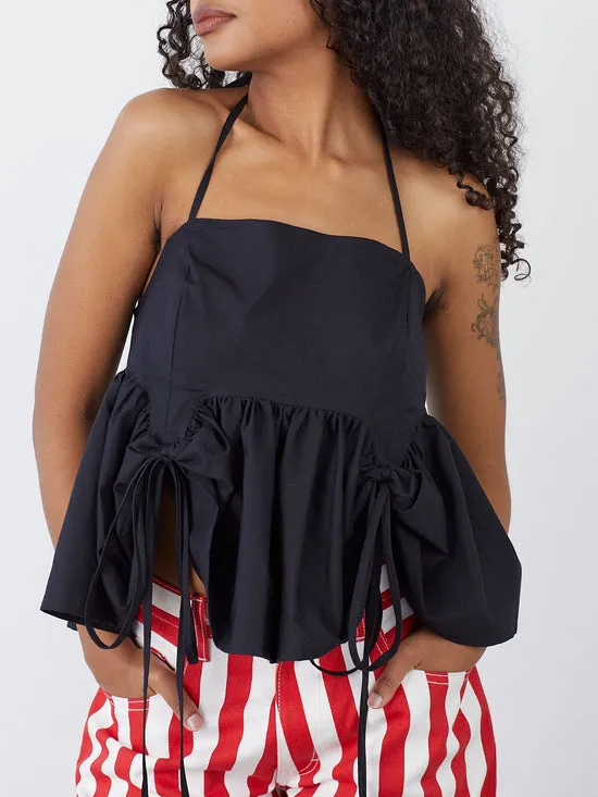 Tops Lisa Says Gah Women Butterfly Blouse Black