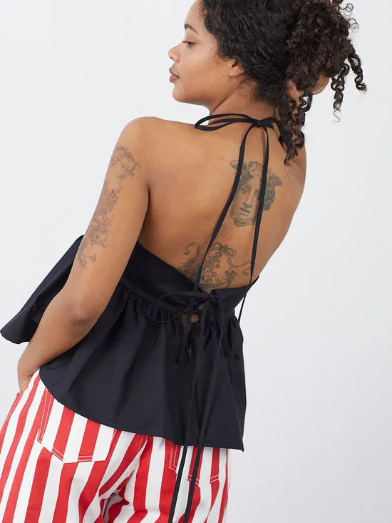 Tops Lisa Says Gah Women Butterfly Blouse Black