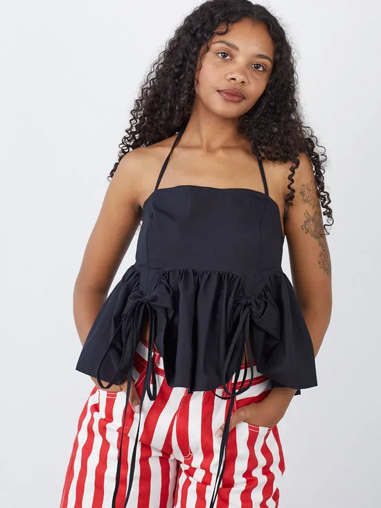 Tops Lisa Says Gah Women Butterfly Blouse Black